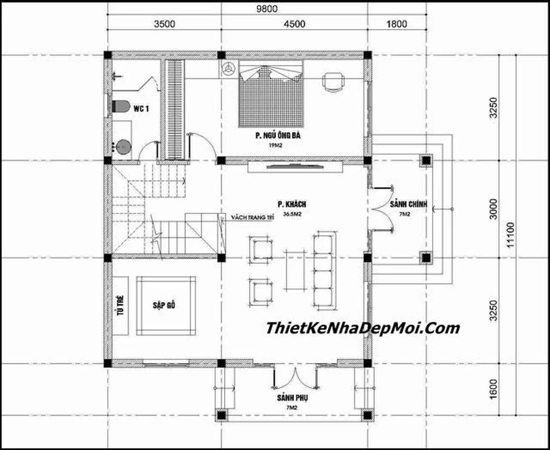 Bản vẽ nhà 2 tầng gồm mặt bằng công năng và phối cảnh kiến trúc Bản vẽ nhà 2 tầng gồm mặt bằng công năng và phối cảnh kiến trúc