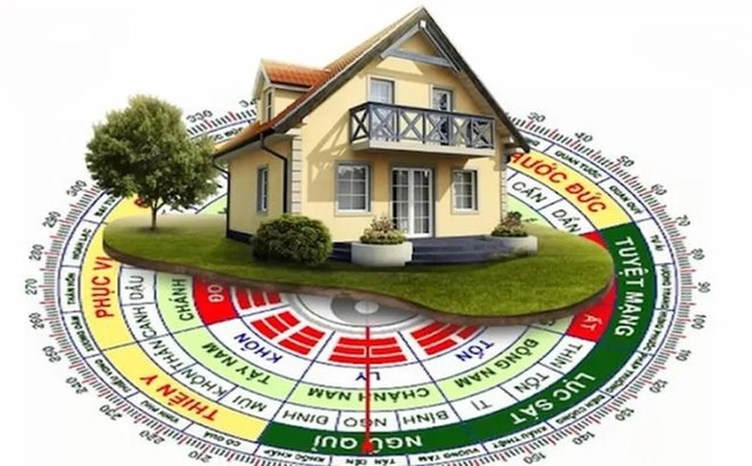 cách xem phong thủy nhà ở kết hợp bố trí nội thất