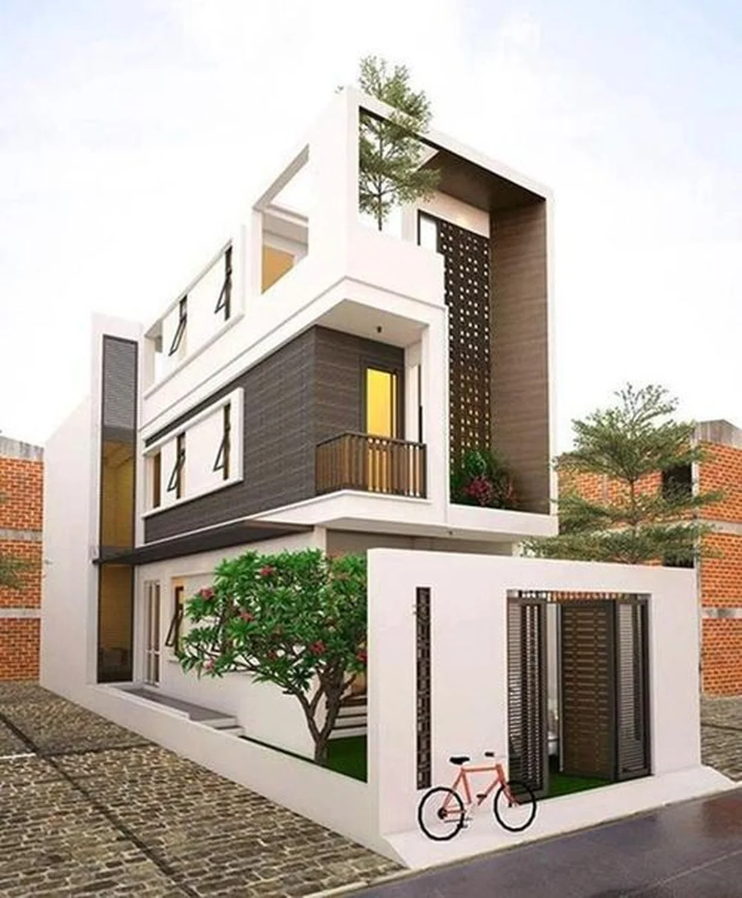 cách xem phong thủy nhà ở qua lối vào và dòng khí