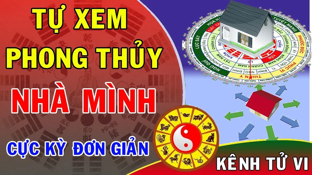 Hướng dẫn tự xem phong thủy nhà ở cơ bản