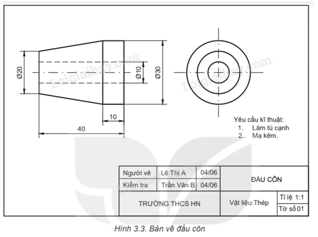 Quy trình cách đọc bản vẽ chi tiết