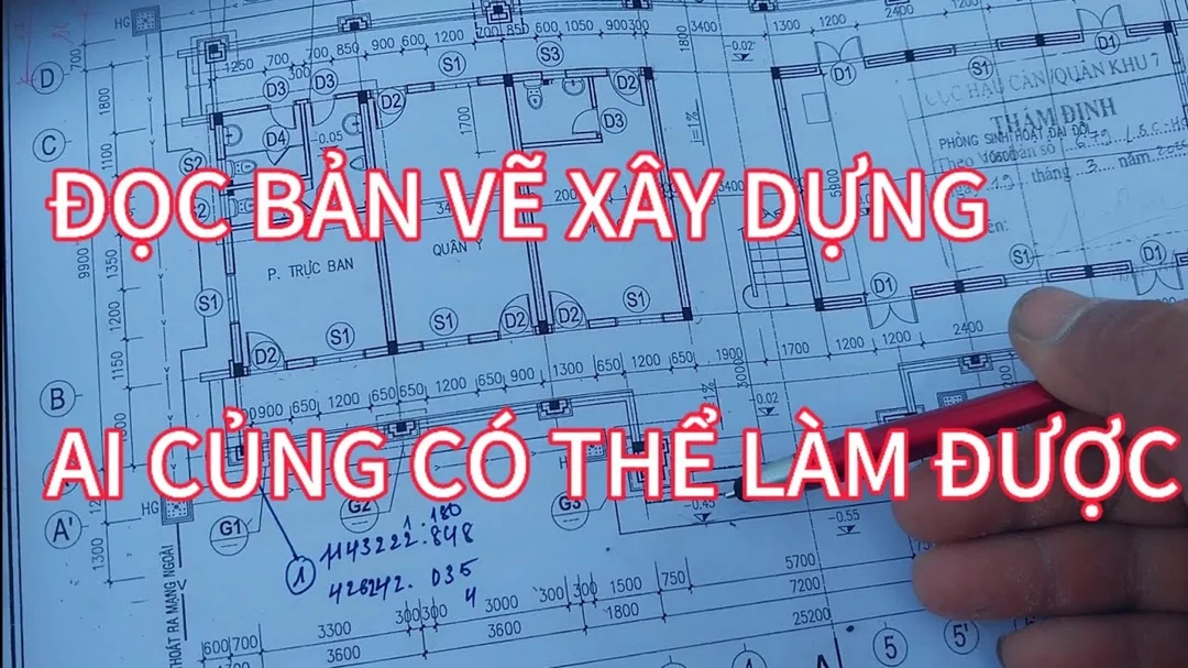 Video hướng dẫn đọc bản vẽ xây dựng mặt bằng