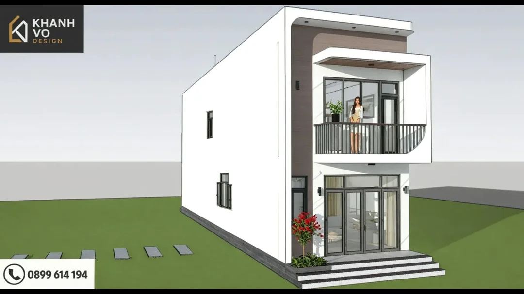 Video tham khảo bản vẽ nhà gác lửng 5x20 hiện đại