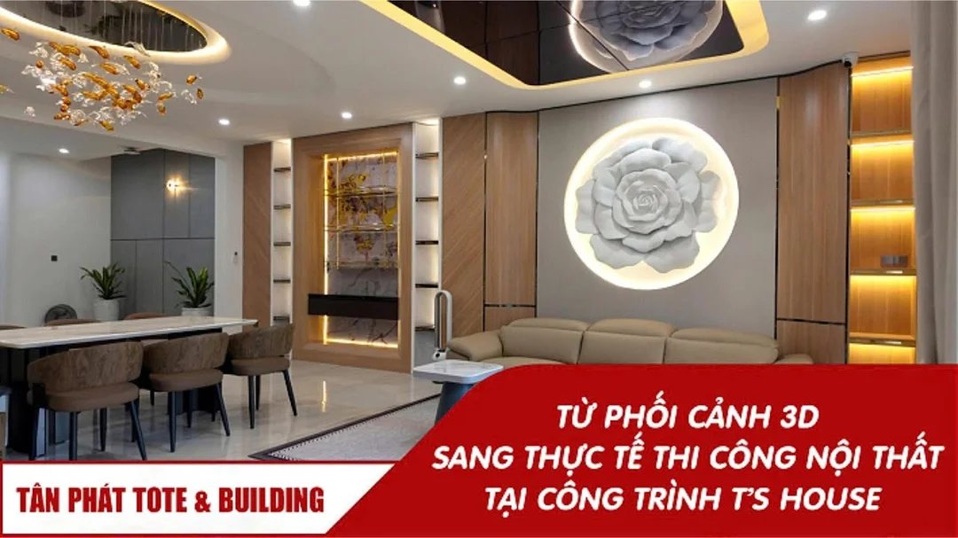 Video từ bản vẽ đến không gian sống hoàn chỉnh