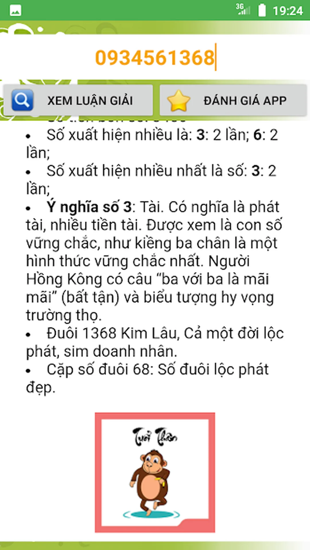 xem phong thủy sim điện thoại bằng ứng dụng tra cứu trên điện thoại