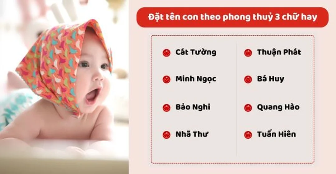 xem phong thủy tên con theo ngũ hành năm sinh